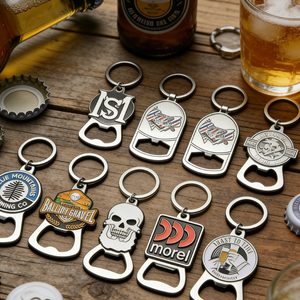 Venta al por Mayor <span class=keywords><strong>de</strong></span> Abridores <span class=keywords><strong>de</strong></span> Botellas con Forma <span class=keywords><strong>de</strong></span> Pez Personalizados, Abridores Metálicos Resistentes con su Diseño para Regalos <span class=keywords><strong>de</strong></span> Camping y Actividades al Aire Libre - Product Image 3