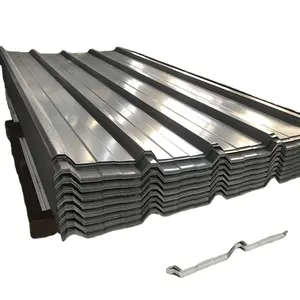 Lámina de Metal corrugada galvanizada para techos, para edificios de alta calidad, espesor superior