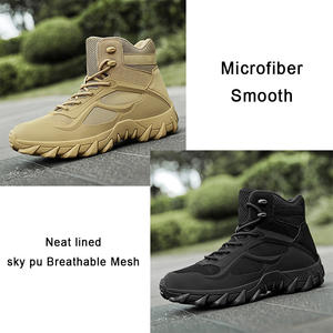 Botas Tácticas de Cuero para Campismo, Senderismo y Escalada en el Desierto, para Entusiastas de la Supervivencia y Escalada - Product Image 3