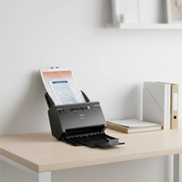 Escáner de Documentos Profesional Can-on DR-C240, Escaneo Dúplex A4, Compatible con Tarjetas de Identificación, Pasaportes, Facturas, Digitalización de Archivos