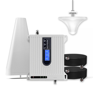 Amplificateur de signal de téléphone portable 2G 3G 4G LTE GSM Tri-bande 800/1800/2100 MHz Couverture 500-1000 m² Gain 70 dB pour la voix <span class=keywords><strong>et</strong></span> les données - Product Image 1