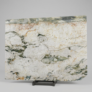 Mármol Patagónico Brasileño de Lujo Retroiluminado, Losa de Mármol Verde Pandora Dorado para Encimeras de Cocina y Mesas - Product Image 2