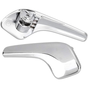 Vauxhall <b>Door</b> <b>Handles</b> Left And Right Pair 13297813 13297814 For <b>Replace</b> Repair Chrome Finish - Product Image 1