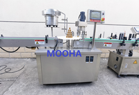 Machine automatique de remplissage, bouchage, capsulage et étiquetage de flacons en verre pour liquides, haute précision, haute productivité, pour boissons et produits chimiques