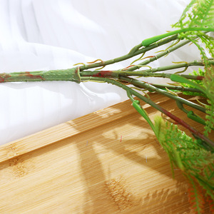 Helechos Artificiales Simulados, Plantas Artificiales de 40 cm de Altura, Decoración de Escritorio para Interiores, Vegetación Artificial - Product Image 3