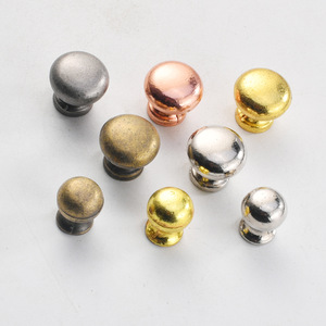 Furniture Handle And <b>Knob</b> Round Zinc Alloy Plated Cabinet <b>Door</b> Drawer Pull European Style Durable - Product Image 1