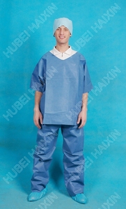 Nhà Cung Cấp Áo Choàng Spa Y Tế Áo Choàng Bệnh Nhân Bệnh Viện Vải Dùng Một Lần, Đồng Phục Bệnh Viện Dùng Một Lần Đồng Phục Tẩy Tế Bào Chết Thông Dụng - Product Image 5