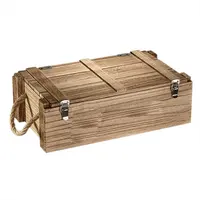 Boîte à vin personnalisée en bois de pin, coffret cadeau, emballage personnalisé