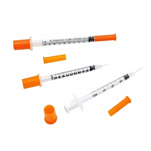 <span class=keywords><strong>Jeringa</strong></span> de <span class=keywords><strong>Insulina</strong></span> Estéril <span class=keywords><strong>U100</strong></span> de 0.5cc para Suministros Médicos de Inyección - Product Image 4