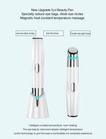 Oogmassage-staafje met constante verwarming & vibratie, dubbele modi, pen-vormig, draagbaar, oogverzorgingsapparaat