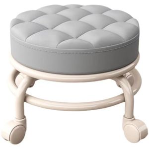 Nouveau tabouret pour enfants avec roulettes universelles, petit tabouret pour usage domestique, tabouret bas, tabouret de salon, tabouret portable pour enfants. - Product Image 5