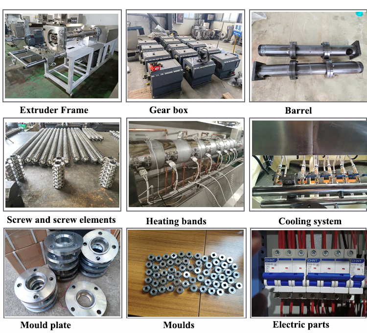 Full Automatic Nutrition Modified Starch Extrusion Equipment 1000 - 1200kg Per Hour