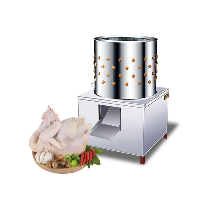 Intelligent Poultry feather removal machine for hotel use