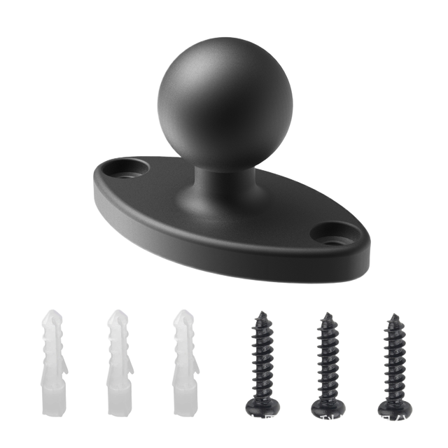 25mm Ball Adapter Mount For Dji Action Cameras Rhombus Doublehole Panel Support Ball Head Base Connector With