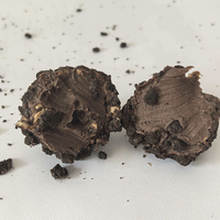 Boules de chocolat fondantes enrobées de miettes de biscuits croustillantes, emballées individuellement, vente en gros directe d'usine, friandises chocolatées, collation