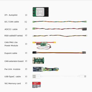 Cuav <span class=keywords><strong>X7</strong></span> + FC chuyến bay điều khiển tự động nguồn mở cho px4 APM Pixhawk RC FPV đua <span class=keywords><strong>Drone</strong></span> cố định cánh Quadcopter thả - Product Image 6