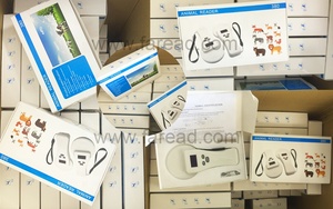 เครื่องสแกนไมโครชิปสัตว์เลี้ยง 134kHz พร้อมบลูทูธ รองรับ 20,000 รหัส FDX-B, FDX-A, HDX สำหรับอ่านแท็ก ระบุตัวตนสัตว์  รับทำโลโก้ตามสั่ง - Product Image 6