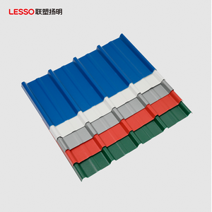 Lámina de Techo Corrugada de PVC Compuesto ASA con Aislamiento Térmico de Doble Onda, Teja Duradera de Alta Resistencia para Techos - Product Image 1