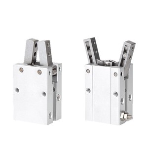Cylindre pneumatique à doigts Qingze HFY10, en alliage d'aluminium, à double action, pour automatisation robotique - Product Image 1