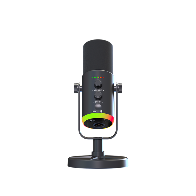XLR Gaming Microphone Desktop Streaming Mic Compatible for External Sound Card Mixer for Gamers Live Broadcast
