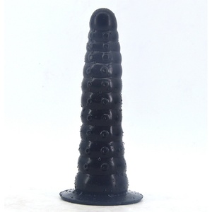 FAAK-G121 Silicone Lifelike <b>Dildo</b> Female Masturbation Device Private Parts Massage Stick Sex Toys Lifelike Caterpillar <b>Dildos</b> - Product Image 4