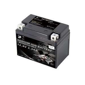 Sodium Ion 12V 4Ah 3.9Ah 3900mah 150CCA 100CCA Na ion Battery for Motorcycle Starting ATV