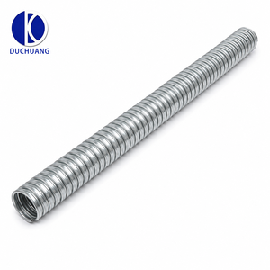 <span class=keywords><strong>Tubo</strong></span> <span class=keywords><strong>Corrugato</strong></span> Rigido in Acciaio Zincato Rivestito da 1-1/4 Pollici, Protezione per Cavi, <span class=keywords><strong>Tubo</strong></span> in <span class=keywords><strong>Alluminio</strong></span> Resistente alle Fiamme - Product Image 2