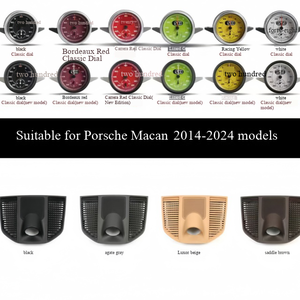 Orologio Cronometro da Auto Adatto per Cruscotto <span class=keywords><strong>Macan</strong></span> 2014-2023 con Quadrante e Timer Elettronico - Product Image 6