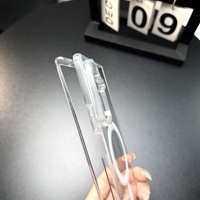 Coque de téléphone pliable transparente en gros pour Samsung Z Fold 7 6 5 4 3, anti-jaunissement, antichoc, protection arrière transparente