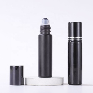 Matte/Sáng Màu Đen obsidian tinh thể Con lăn cho bóng 10ml tinh dầu <span class=keywords><strong>Roll</strong></span>-<span class=keywords><strong>On</strong></span> chai nước hoa thủy tinh - Product Image 3