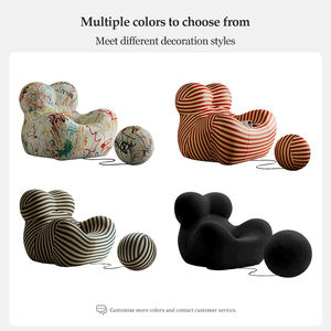 كنبة مفردة عالية الجودة قابلة للإمالة من القماش الناعم بتصميم عصري مزودة بصندوق وأذرع Mamas، أثاث صالة من إسفنج عالي الكثافة مضغوط بتفريغ الهواء - Product Image 5