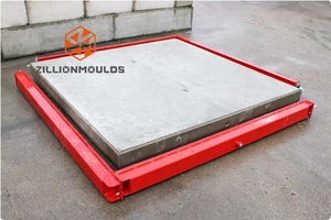Moules en acier soudé ZillionMoulds SM <span class=keywords><strong>pour</strong></span> la fabrication de dalles ou de pavés en béton rectangulaires extra-larges - Product Image 5