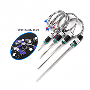 جهاز استشعار درجة الحرارة <span class=keywords><strong>Pt100</strong></span> من البلاتين المقاوم للصدأ المقاوم للصدأ المقاوم للصدأ المقاوم للصدأ المقاوم للصدأ المقاوم للماء 50/، 50/من/، - Product Image 1