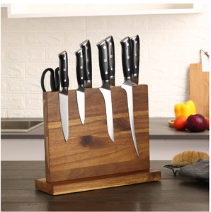 Portacoltelli in Legno di Quercia Giapponese con Forte Magnetismo, Adatto per Uso in Cucine e Ristoranti - Product Image 5