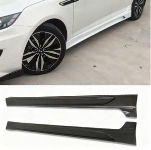 สำหรับ KIA K5 ปี 2011-2013 ชุดแต่งสเกิร์ต<span class=keywords><strong>หน้า</strong></span>แบบเกาหลี สเกิร์ตข้าง ABS สีดำ ติดตั้งแบบสกรู แทนที่ชุดแต่งเดิมจากโรงงาน - Product Image 4