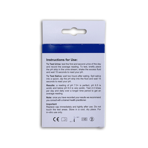 <span class=keywords><strong>Tiras</strong></span> Reactivas de <span class=keywords><strong>pH</strong></span> Universales para Saliva y <span class=keywords><strong>Orina</strong></span>, 100 <span class=keywords><strong>Tiras</strong></span>/Caja, Rango de <span class=keywords><strong>pH</strong></span> 4.5-9.0 - Product Image 4
