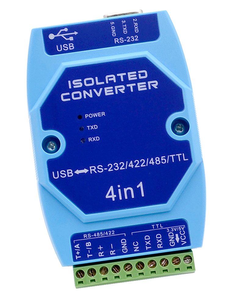 JPX-6012 USB to RS485/422/232 Interface - Industrial Grade