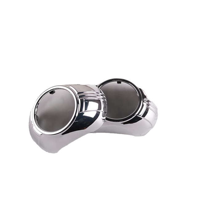 SANVI Latest LED Projector Lens Cover 3.0 Inches Auto Parts LED Headlight Chrome Cover Shrouds