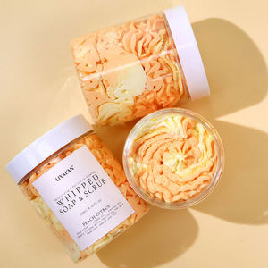 Exfoliante Corporal Natural Batido de 250ml con Melocotón y Cítricos, con Manteca de Karité y Aceite de Jojoba, Marca Privada OEM - Product Image 5