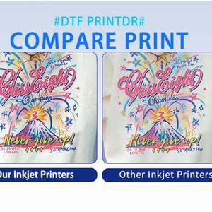 เครื่องพิมพ์ XBH ราคาประหยัด ขนาด 60 ซม. แบบ DTF หัวพิมพ์คู่ 13200 A1 พิมพ์ลงฟิล์มโดยตรงสำหรับเสื้อยืด เครื่องพิมพ์ภาพ - Product Image 6