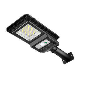 Nouvelle lampe solaire 80W à détection de mouvement par infrarouge, en silicium polycristallin, alimentation continue 365 jours, pour jardin et mur extérieur - Product Image 5