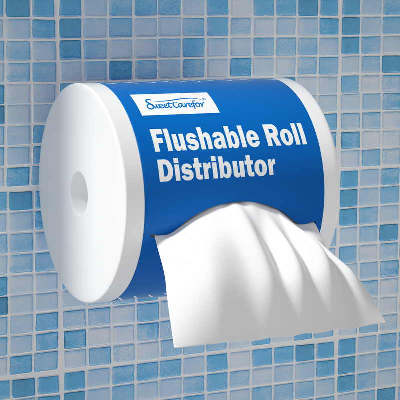 Sweet Carefor Microwetsoft Flushable Wipes Disposable