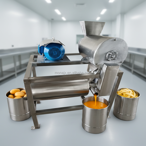 Leicht zu Reinigende Industrielle Mango-Püriermaschine Mango-Erdbeer-Tomaten-Püriermaschine Gemüse- und Obst-Pürierer - Product Image 1