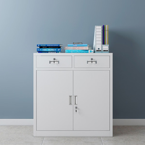 Archivador de Oficina con Cajones, 3 Niveles, Tipo Vertical Resistente, Diseño Rectangular de Empuje y Tracción WJG - Product Image 3