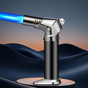 Windproof Butane <strong>Torch</strong> Lighter Portable High-Temperature <strong>Blow</strong> <strong>Torch</strong> for BBQ, <strong>Kitchen</strong> &amp; Baking - Product Image 2