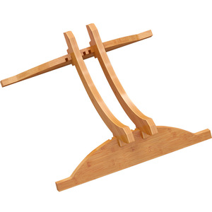 Zhengfeng Bamboo <b>Bicycle</b> Parking Rack 47x47x43.7cm Adjustable Width Workstand For Road Mountain Bike Maintenance Support <b>Frame</b> - Product Image 5