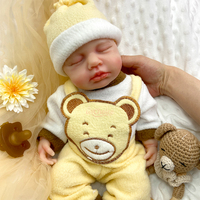 Poupée Reborn en Silicone de Qualité Médicale de 16 Pouces avec Sucette, Aspect Bébé Réaliste pour la Formation des Infirmières et la Pratique des Soins aux Bébés