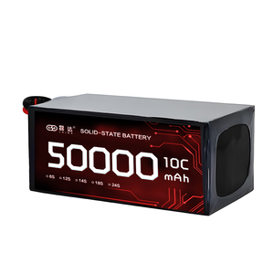 แบตเตอรี่ลิเทียมโพลิเมอร์6S12S14S18S24S แบบ50Ah 338wh/kg สำหรับโดรน - Product Image 1