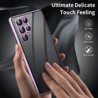 Étui de téléphone en verre de luxe magnétique à couverture intégrale 360° pour S26/S25/S24/S23/S22 Ultra, protection antichoc, étanche, protection de l'écran et de l'appareil photo