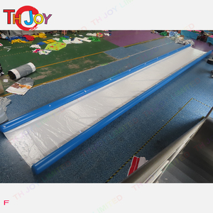 สไลเดอร์เป่าลม PVC ขนาด 20x3 เมตร แบบกำหนดเองสำหรับเด็ก สไลเดอร์น้ำยาวพิเศษสำหรับเล่นในเมือง อุปกรณ์สนามเด็กเล่นกลางแจ้ง รุ่น YH 006 รับน้ำหนักได้ 100 กก. - Product Image 4